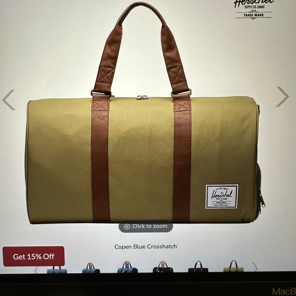 The Herschel Supply Co. Novel Duffle Bag